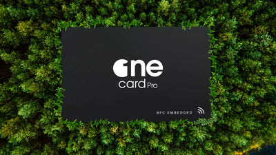 carte de visite oneCard pro Ecologique