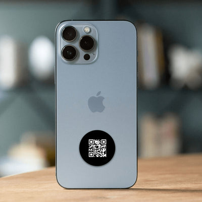 NFC Tag Smartphone Personnalisé Noir -  Onecard Pro
