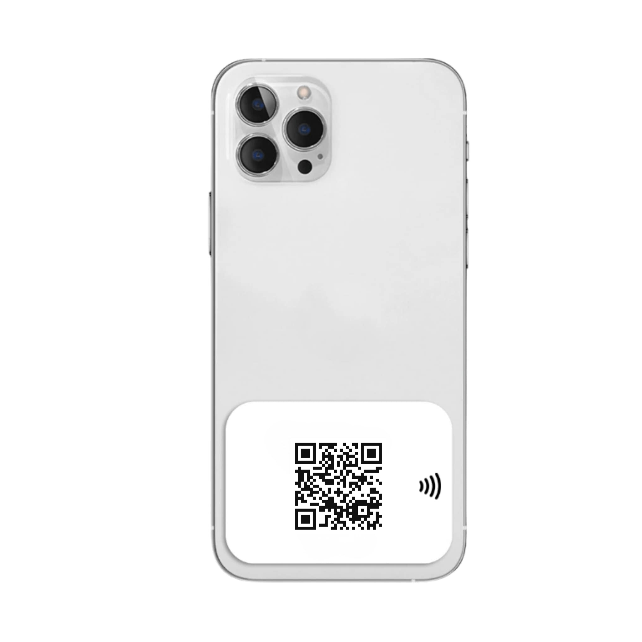 Mini Carte de visite NFC connectée  | Blanche -  Onecard Pro